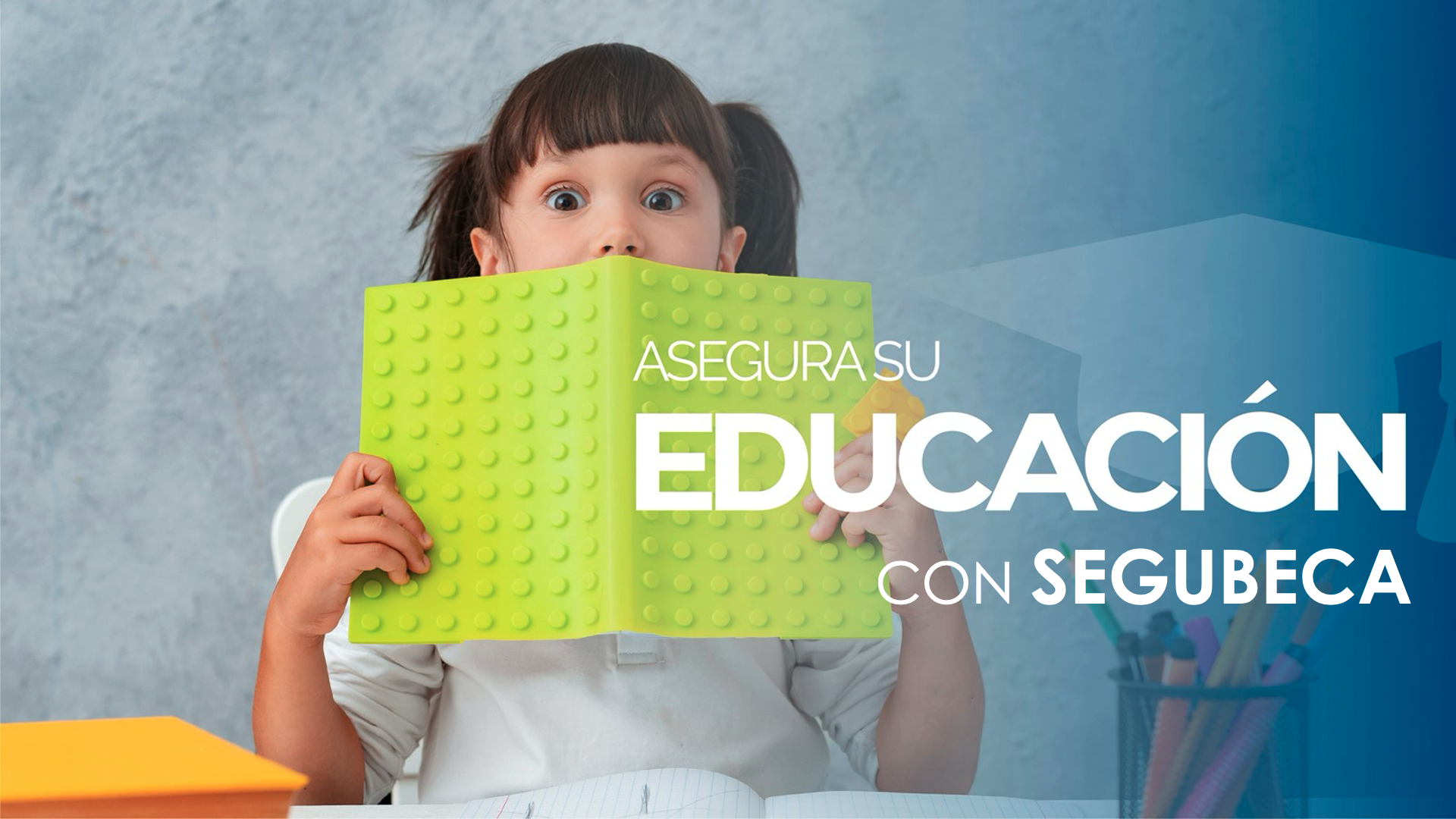 Niña leyendo un libro, imagen de SeguBeca 18